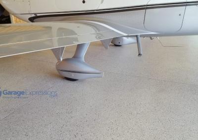 Epoxy Garage Floor Conyers - airplane hangers too!