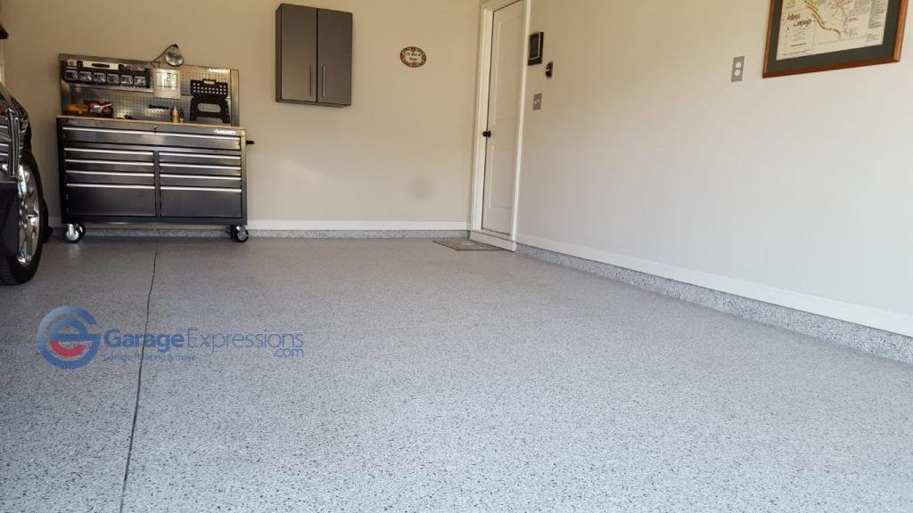 Epoxy Garage Floor Grayson epoxy and polyaspartic garage floor in Grayson, GA