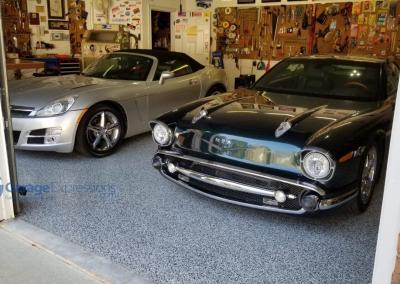 Watkinsville epoxy garage floor example